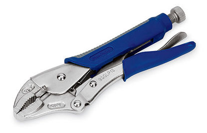 Snap-on Blue - BSGLP10 - Soft Grip Curved Jaw Locking Pliers 250mm