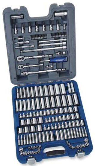 Snap-on Blue - BLPGSSC155 - 1/4" & 3/8" General Service Set in Moulded Case; 155Pc - Metric and Imperial