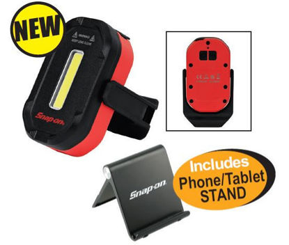 Snap-on XXAUG107 1000 Lumen Rechargeable Slim Work Light Includes Phone / Tablet Stand