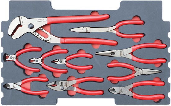 Snap-on 0 MOD.388SR43F - Plier Set; 10Pc (for KMC Box) - Aviation