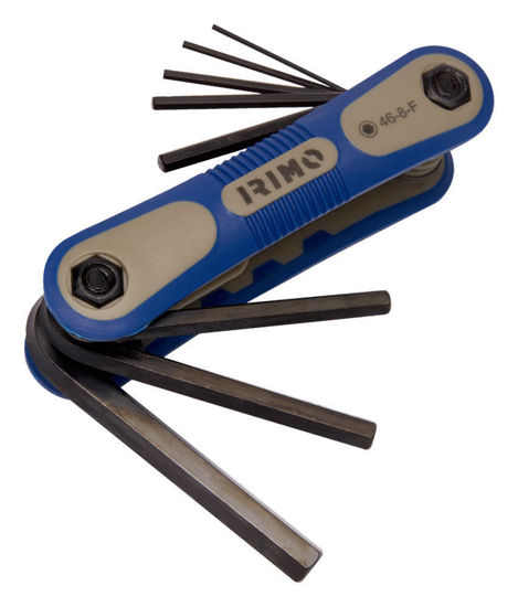 Irimo - IR46-8-F - Folded Hex Key Set 1.5-8mm; 8Pc