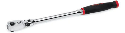 Snap-on - FHRLF80A - 3/8" Drive Dual 80® Technology Soft Grip Long Handle Flex-Head Quick-Release Ratchet 348mm