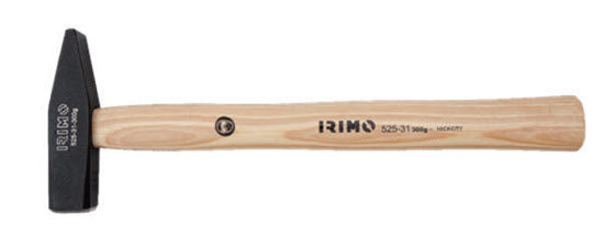 Irimo - IR525-21-2 - German DIN Hammer with Hickory Handle; 280g