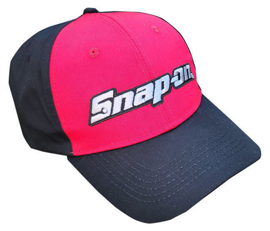 Snap-on Clothing - CAP-2TONE-SO - Cap Black / Red - SO logo