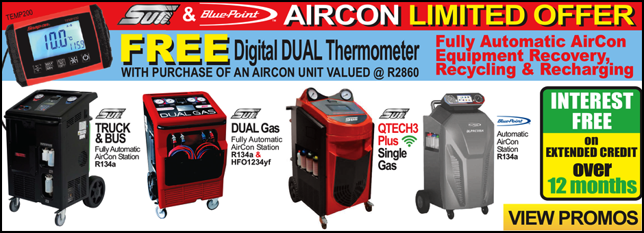 Sun and BluePoint Aircon Limited Offer with FREE Digital Dual Thermometer