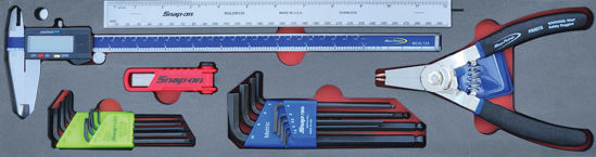 Snap-on Blue - MOD.353SH45S - Allen Key / Measuring Set; 21pc