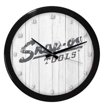 Picture of SNP2100 - White / Grey Retro Clock