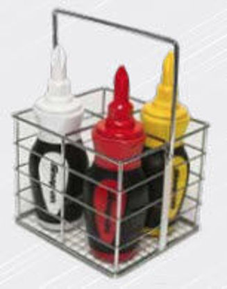 Picture of CRN2684-1-EA - Instinct Hdle Condiment Caddy Set W/Holder