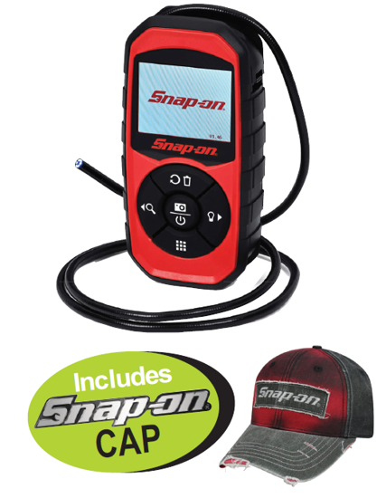 XXFEB165 Compact Borescope with 5.5mm Imager and Snap-on Cap