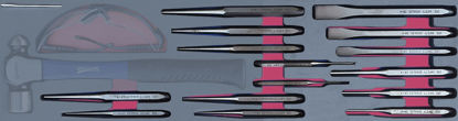 Williams - MOD.396WH45S16WM - Punches and Chisels Set; 16Pc