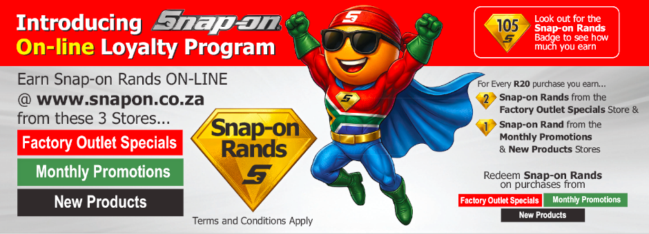 snap-on rands online loyalty programm