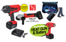 XXOCT287 Portable 18V Cordless Impact Gun & Grinder Kit - includes Heat Gun & Battery